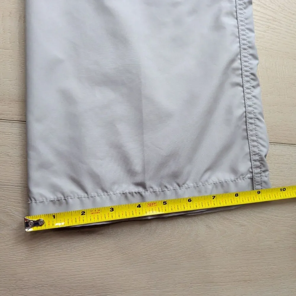 J Lindeberg Pants Mens 36x32 Golf Regular Fit Micro Twill‎ Straight Leg Gray